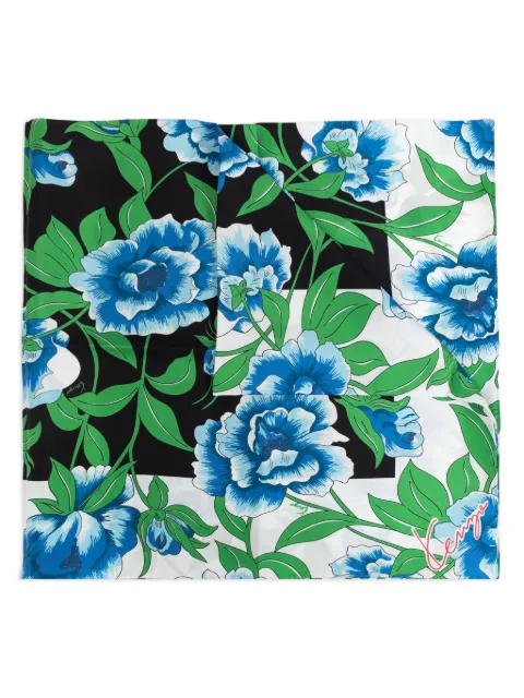 Kenzo mascada con estampado floral