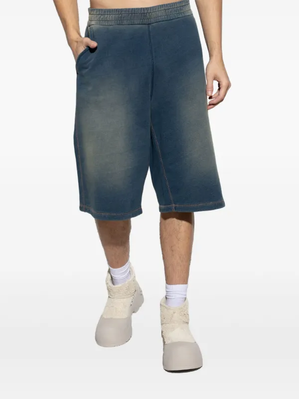 【DIESEL】ダメージ ショートスウェットパンツ DIESEL】ダメージ ショートスウェットパンツ