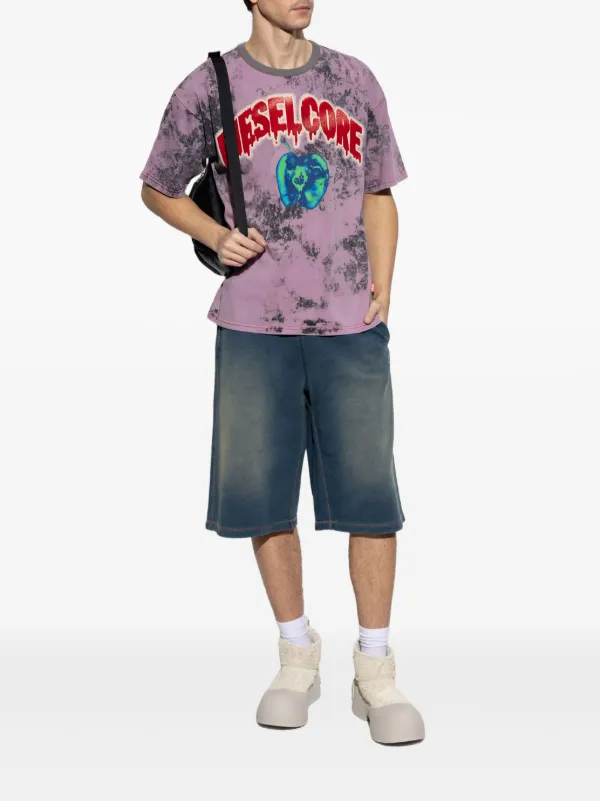DIESEL ダメージショートパンツ，サイズ:28(L) DIESEL - ディーゼル ハーフパンツ ショート デニム ダメージ