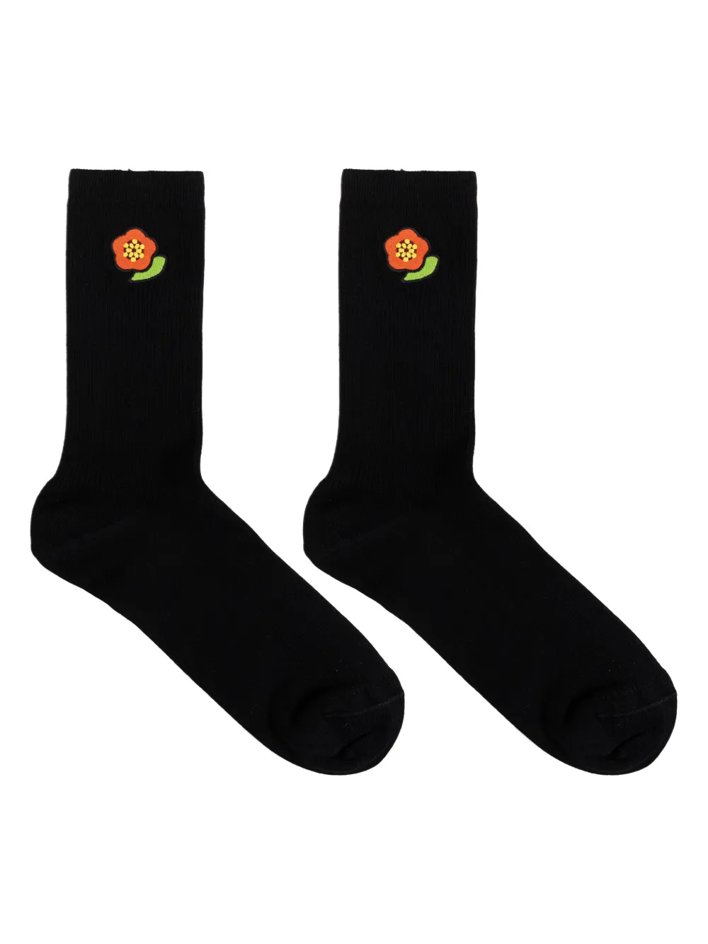 embroidered socks