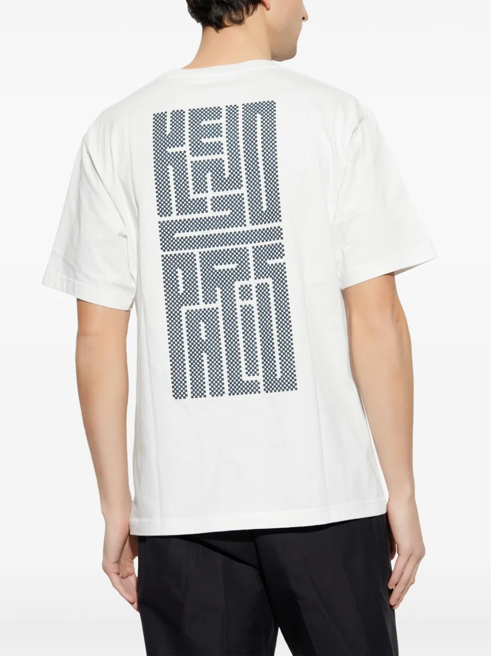 Kenzo T-shirt met logoprint Wit