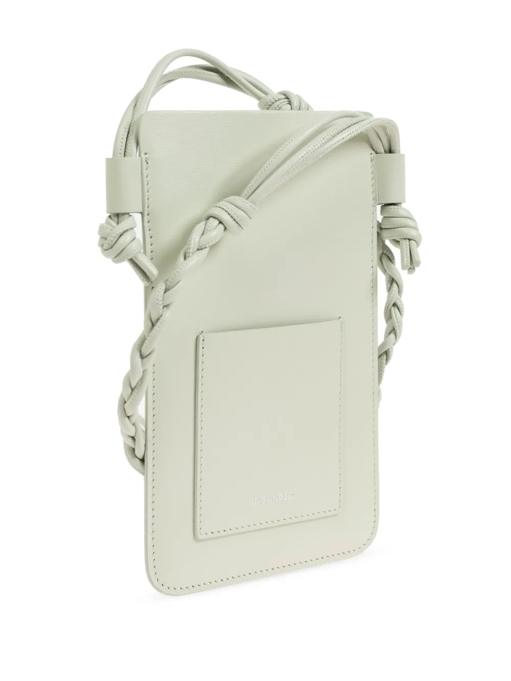 Jil Sander Telefoontas met logoprint Groen
