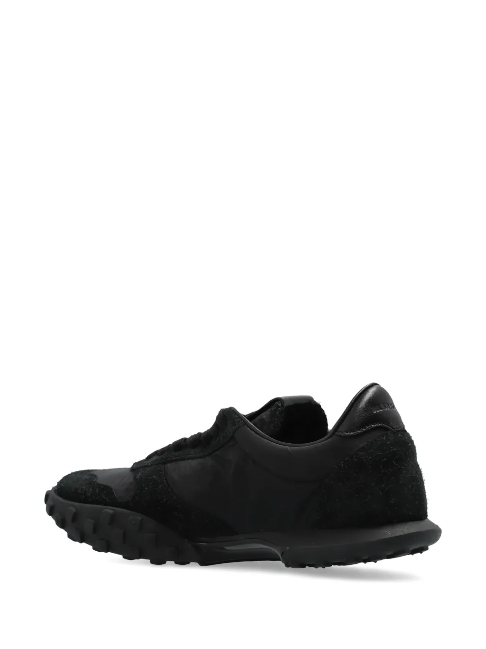 Jil Sander suede sneakers Black