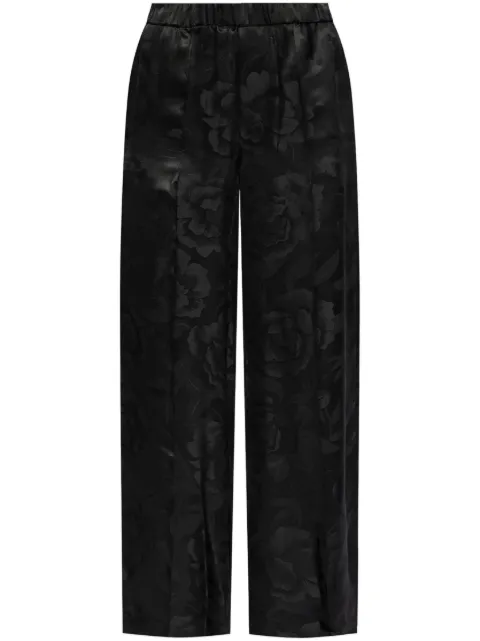 Kenzo silk-blend straight pants
