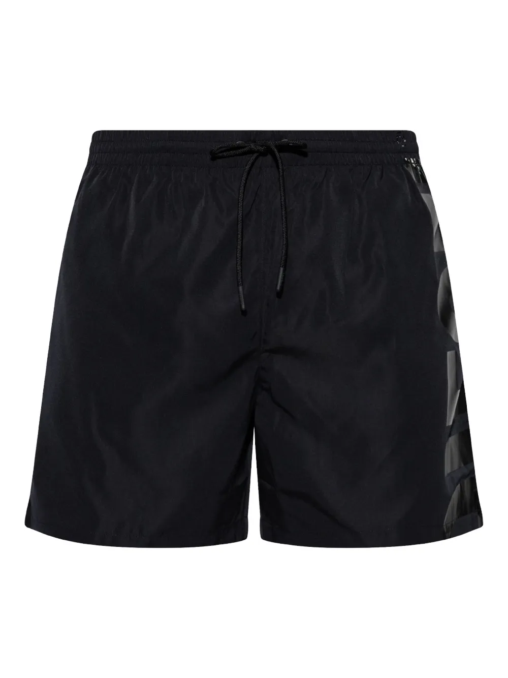 Diesel logo-print swim shorts – Black