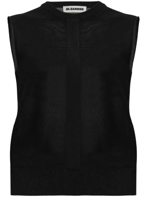 Jil Sander round-neck top 