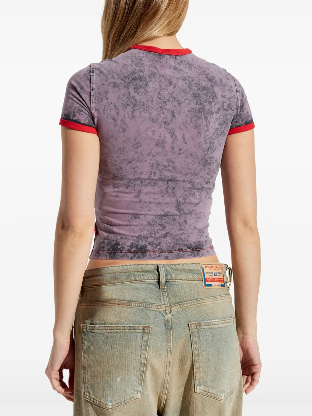 Diesel T-Uncuties T-shirt Roze