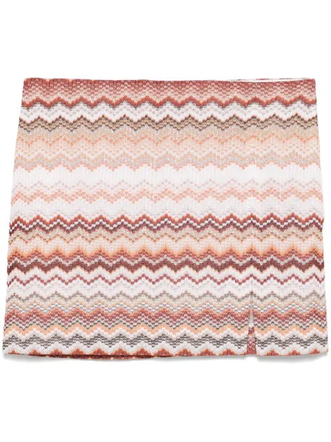 Missoni zigzag mini skirt