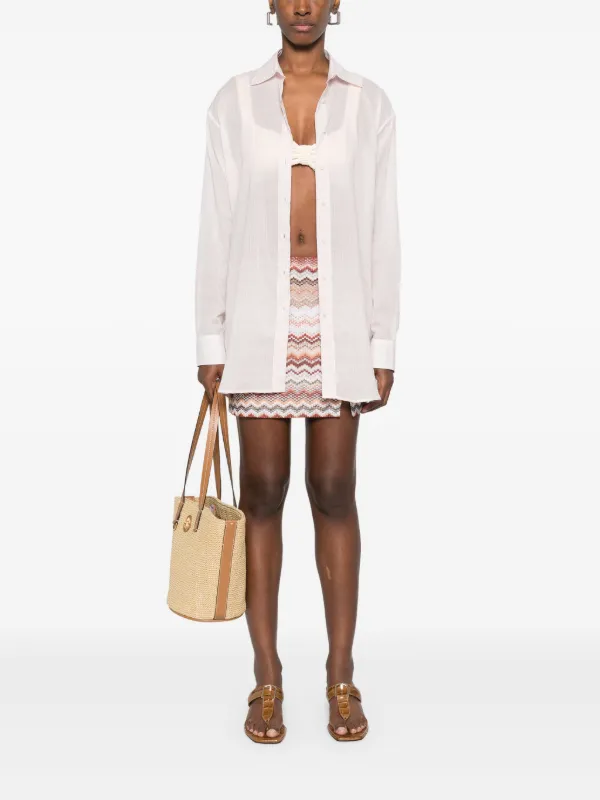 Missoni Zigzag Mini Skirt | Red | FARFETCH