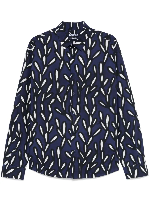 Jacquemus La Chemise Simon Shirt | Blue | FARFETCH UZ