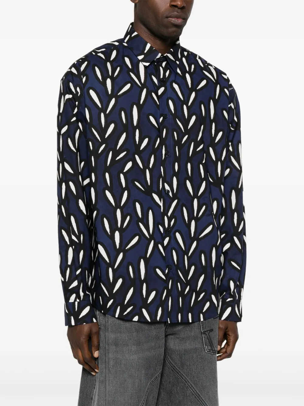 Jacquemus La Chemise Simon overhemd Blauw