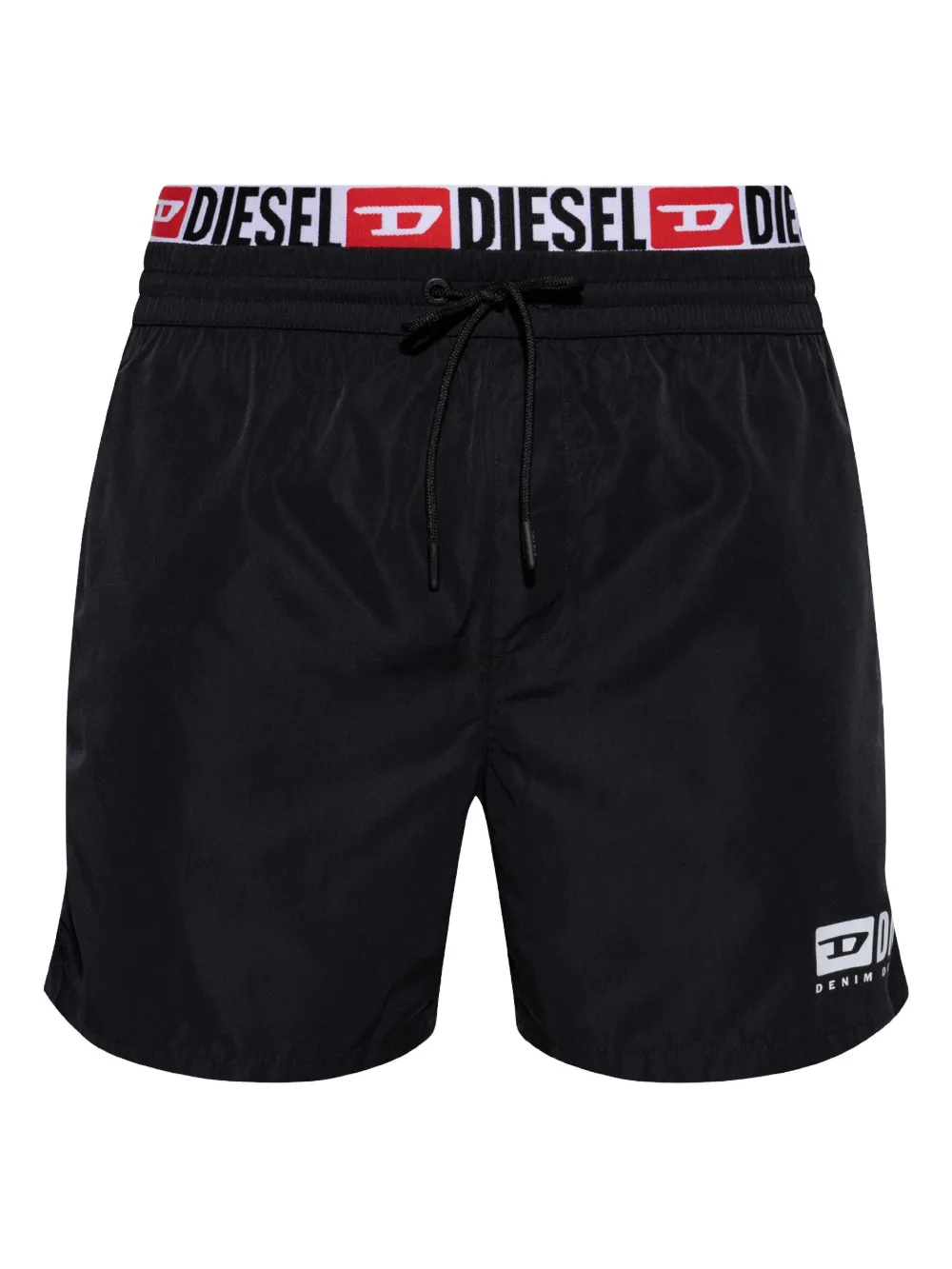 logo-print swim shorts