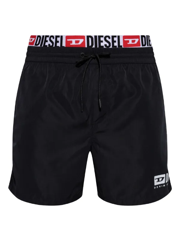 洗練されたデザイン DIESEL BMBX-VISPER-41 Lサイズ Diesel ロゴ トランクス水着 | ブラック | FARFETCH JP