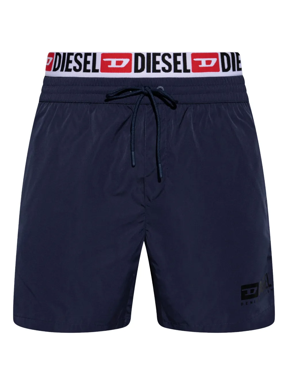 logo-print swim shorts