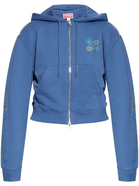 Kenzo cárdigan con logo estampado