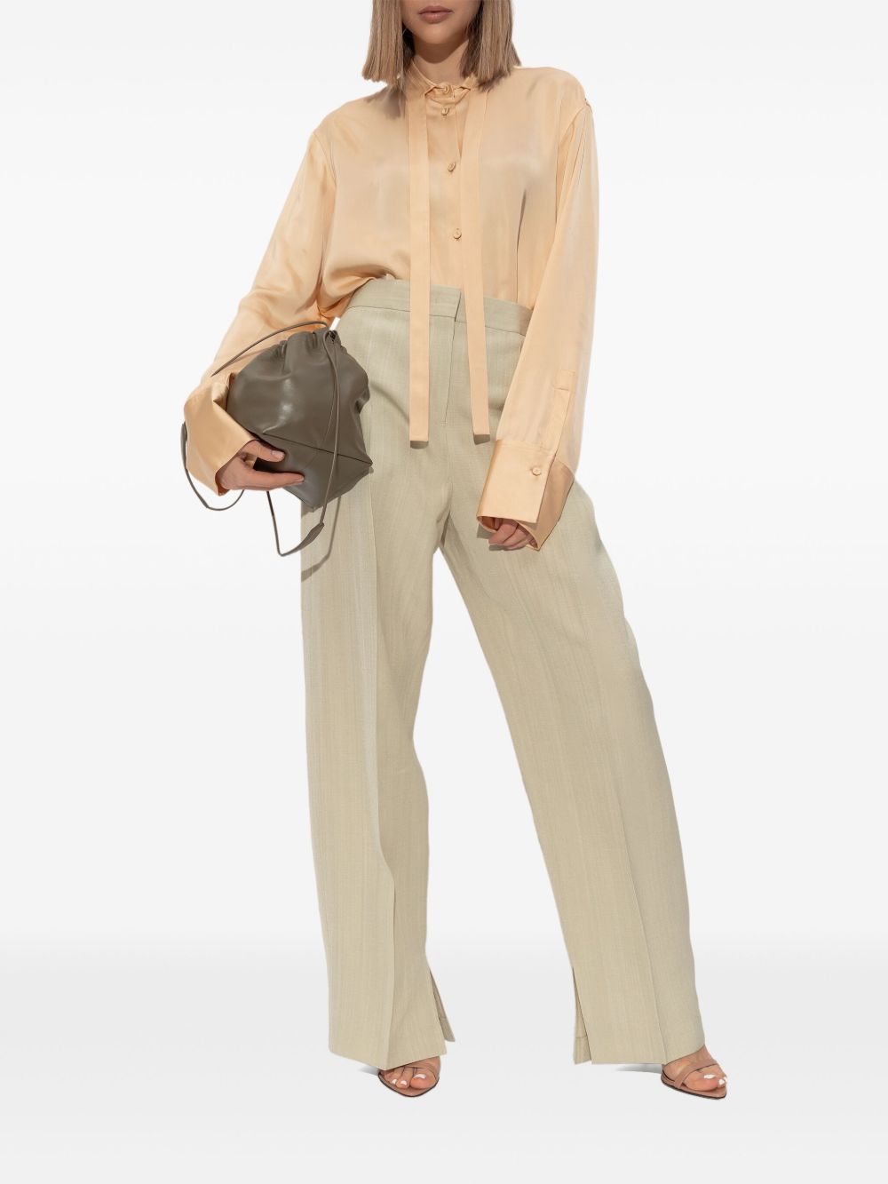 Jil Sander Blouse met lange mouwen - Beige