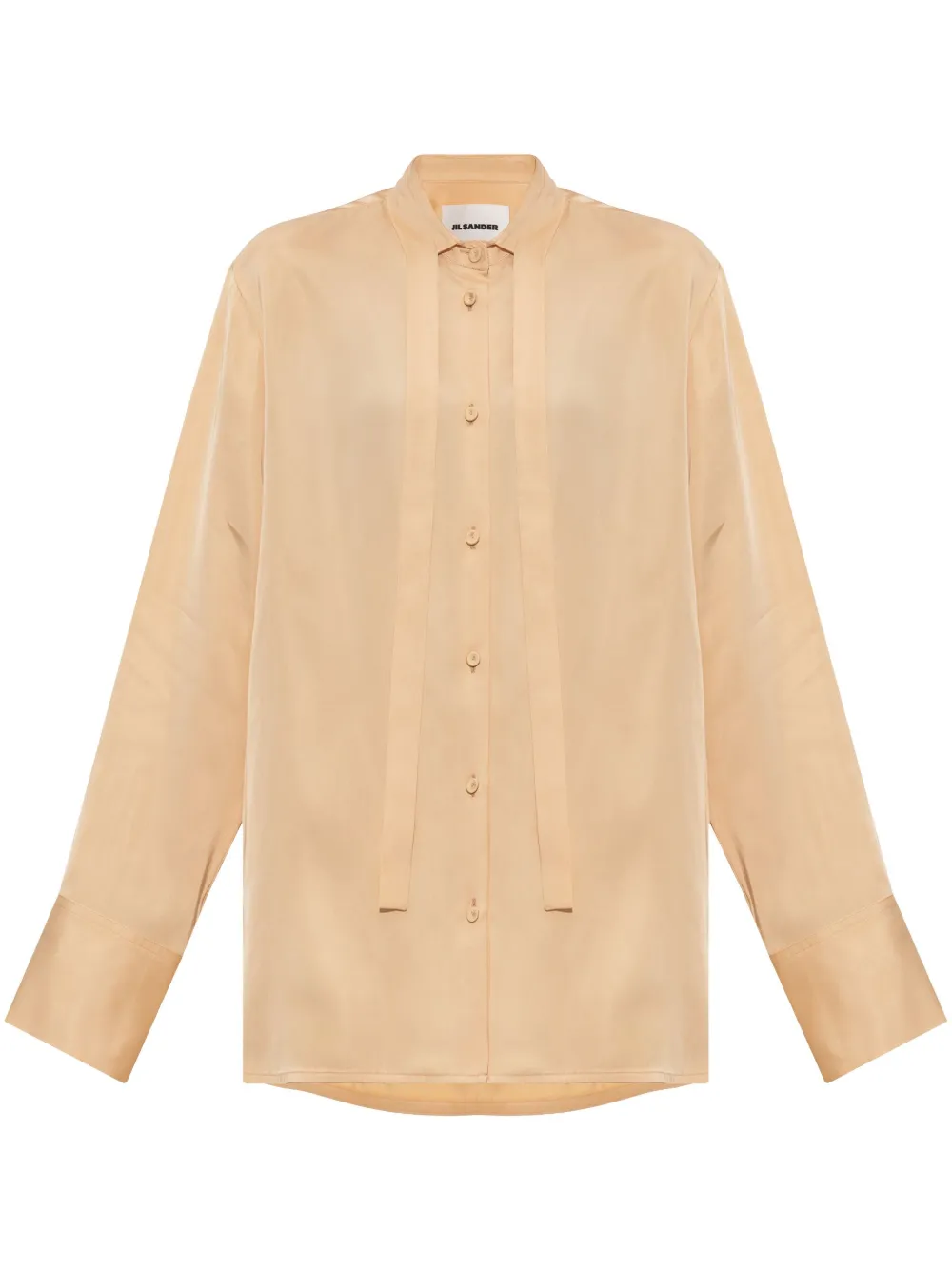 Jil Sander Blouse met lange mouwen Beige