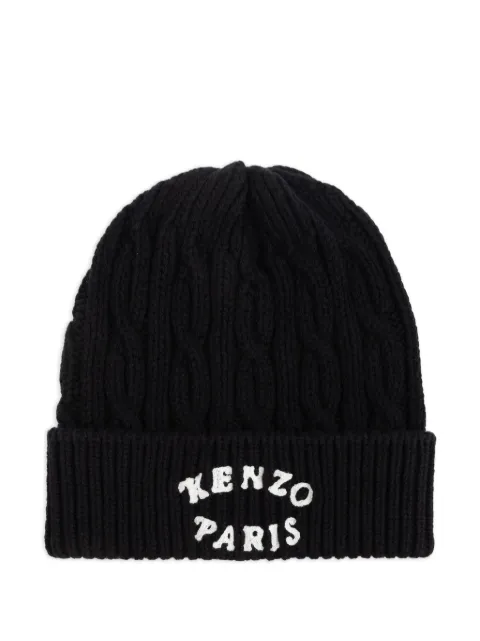 Kenzo logo-embroidered beanie 