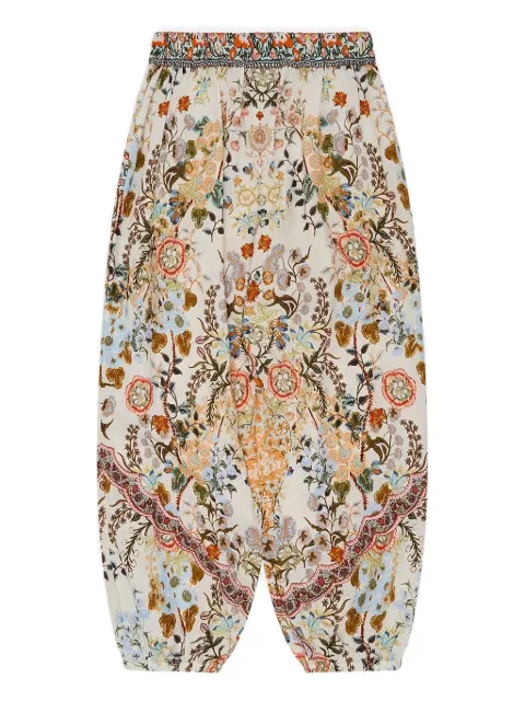 Camilla Kids pantalones con estampado floral