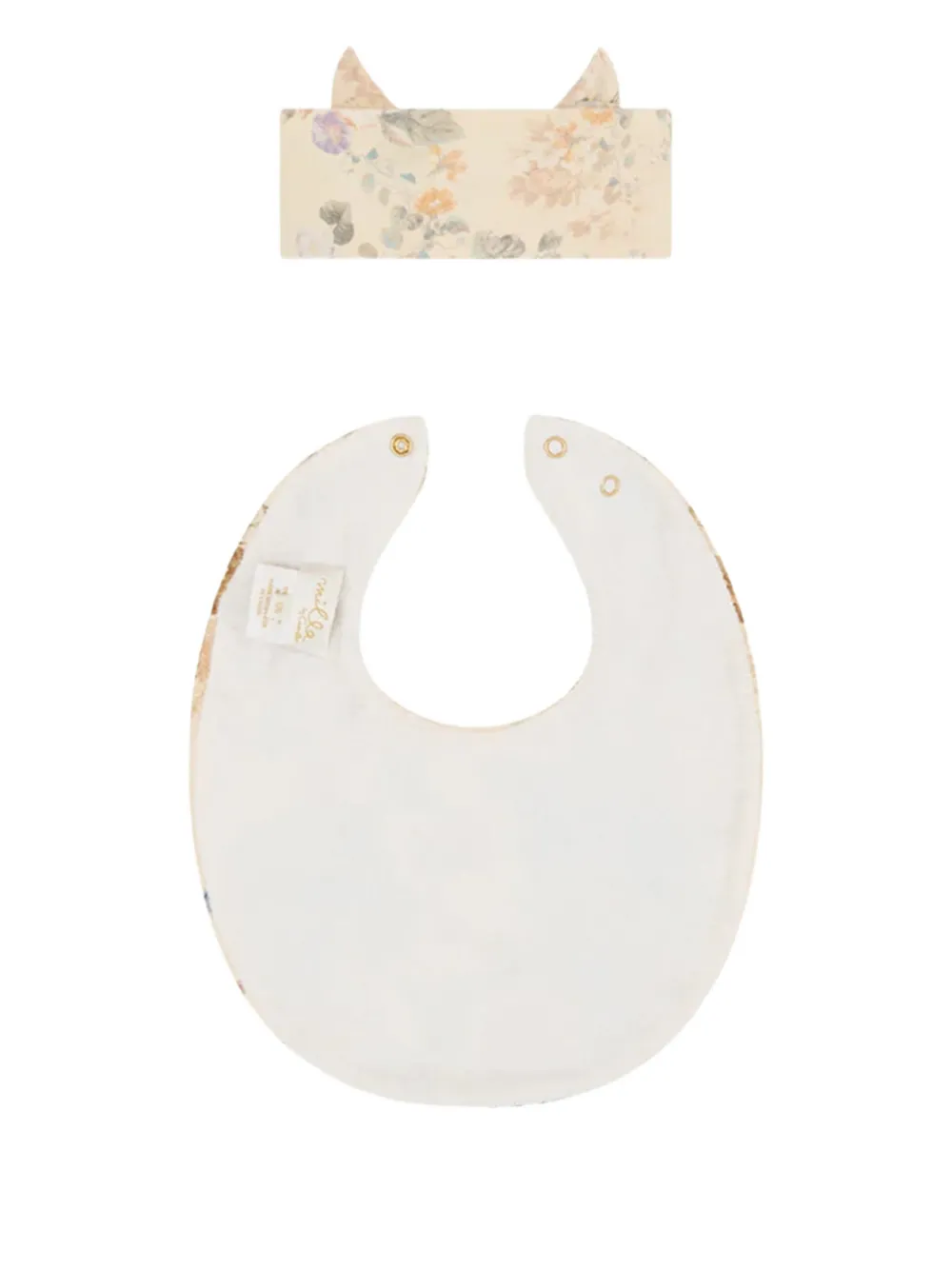 Camilla Kids floral-print accessory set - Beige