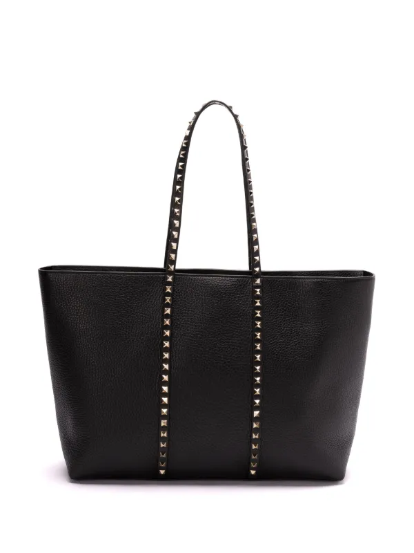 Valentino Garavani ロックスタッズ ハンドバッグ | ブラック