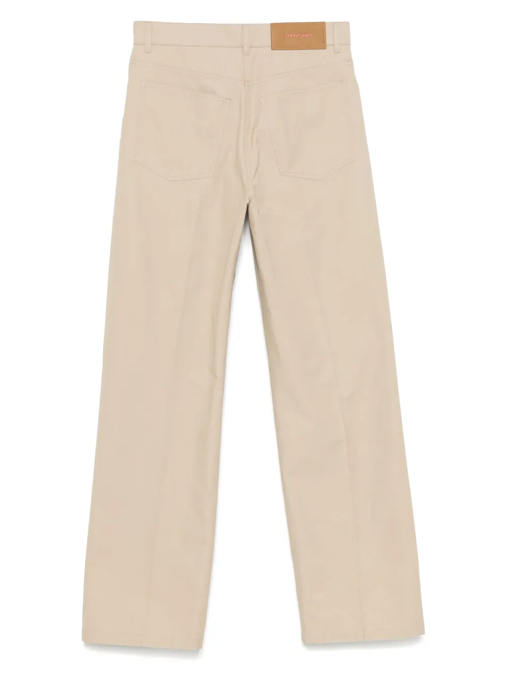 Ferragamo Broek met 5 zakken - Beige