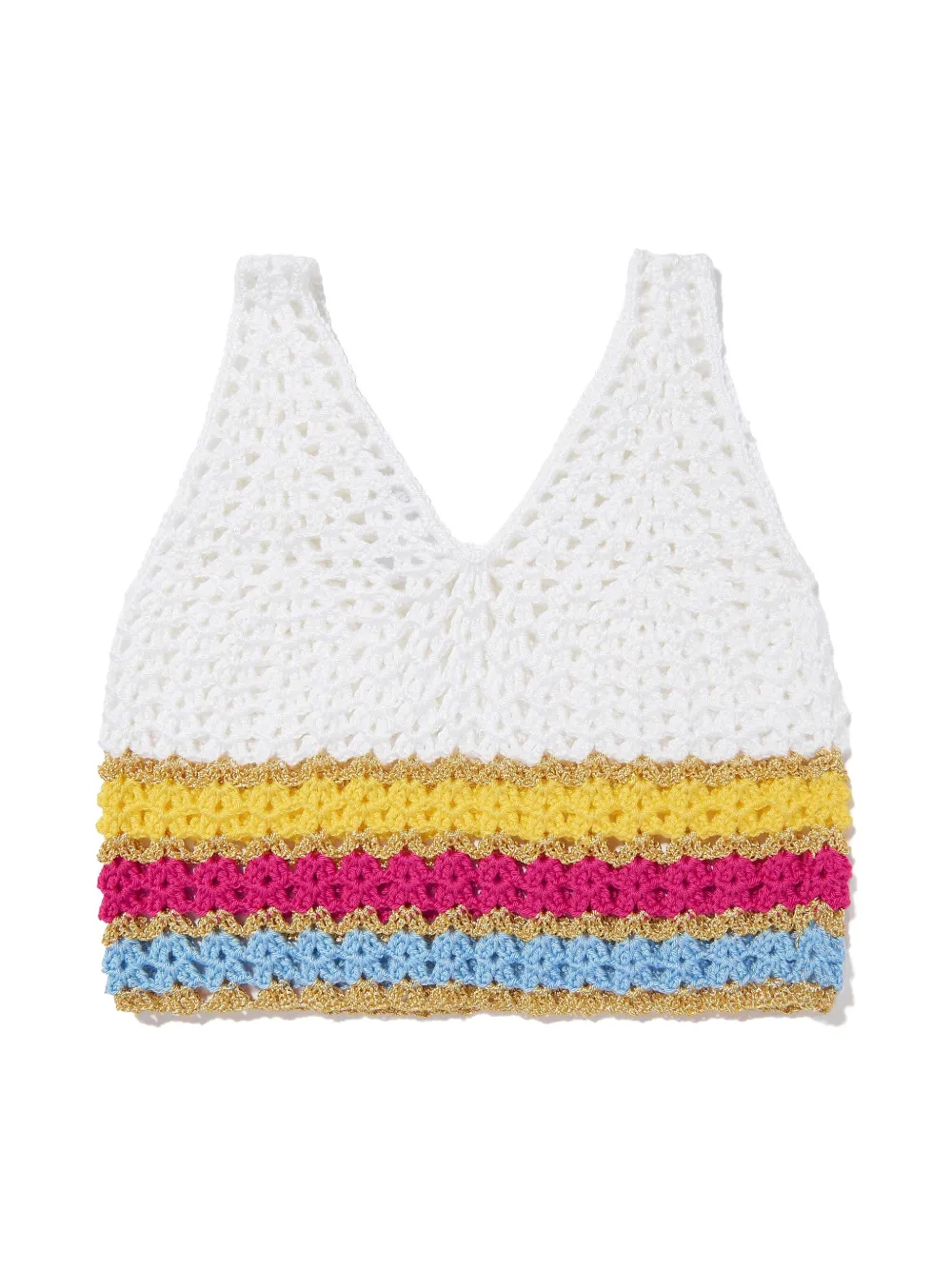 Nessi Byrd Kids striped tank top - Wit