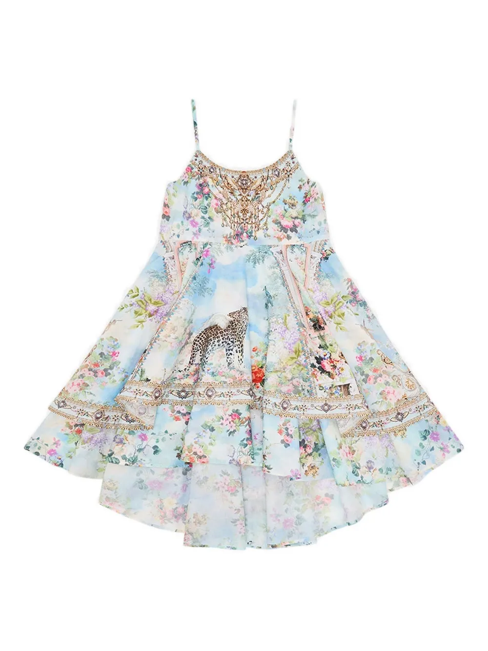 Camilla Kids tiered round-neck dress | Girls Casual Dresses | Image 2