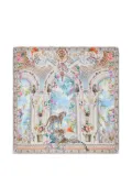 Camilla Kids motif-printed blanket - Blue