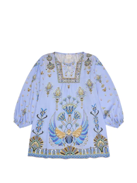 Camilla Kids robe imprimée à ourlet volanté
