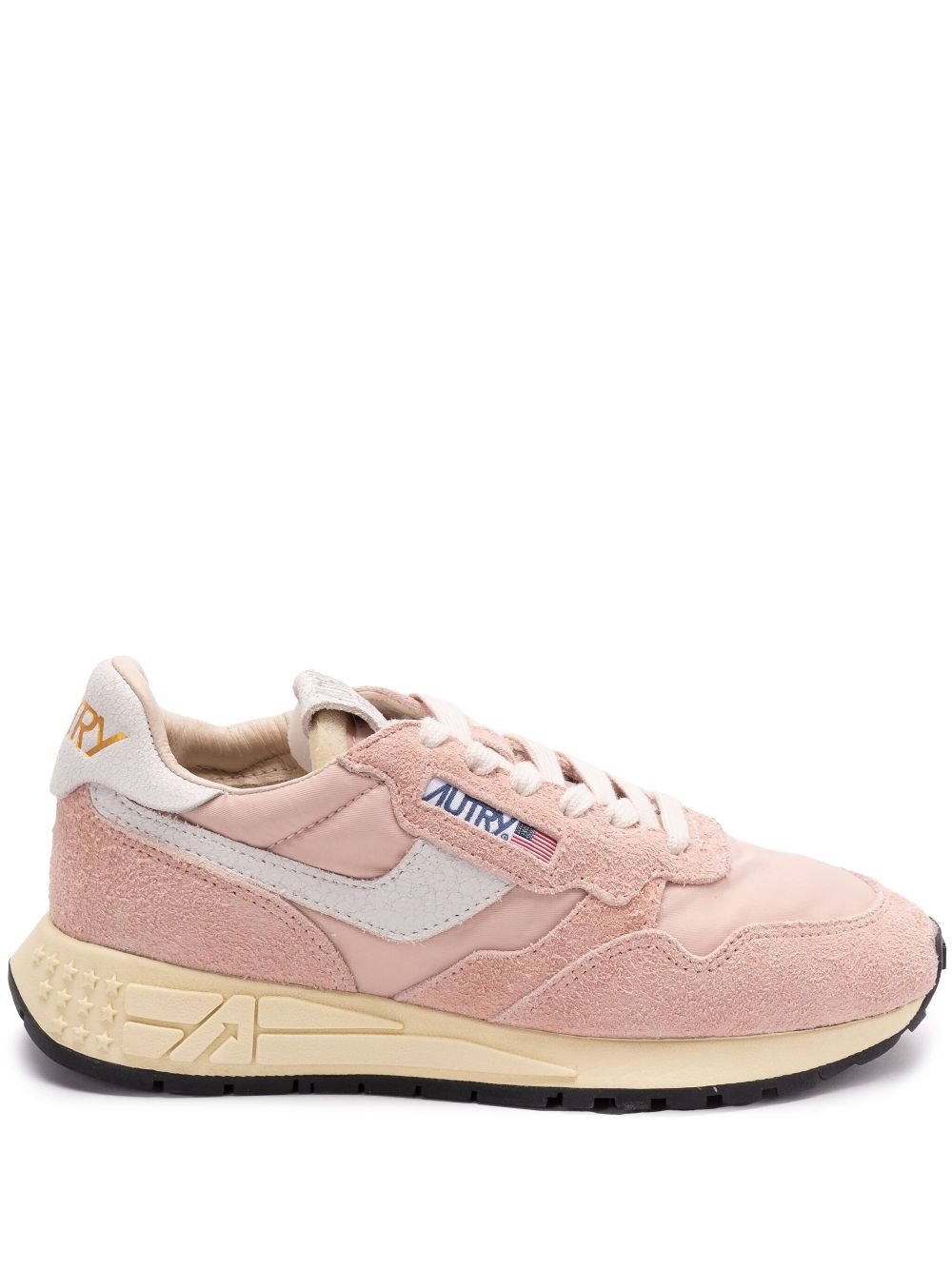 Autry Sneakers met logoprint Roze