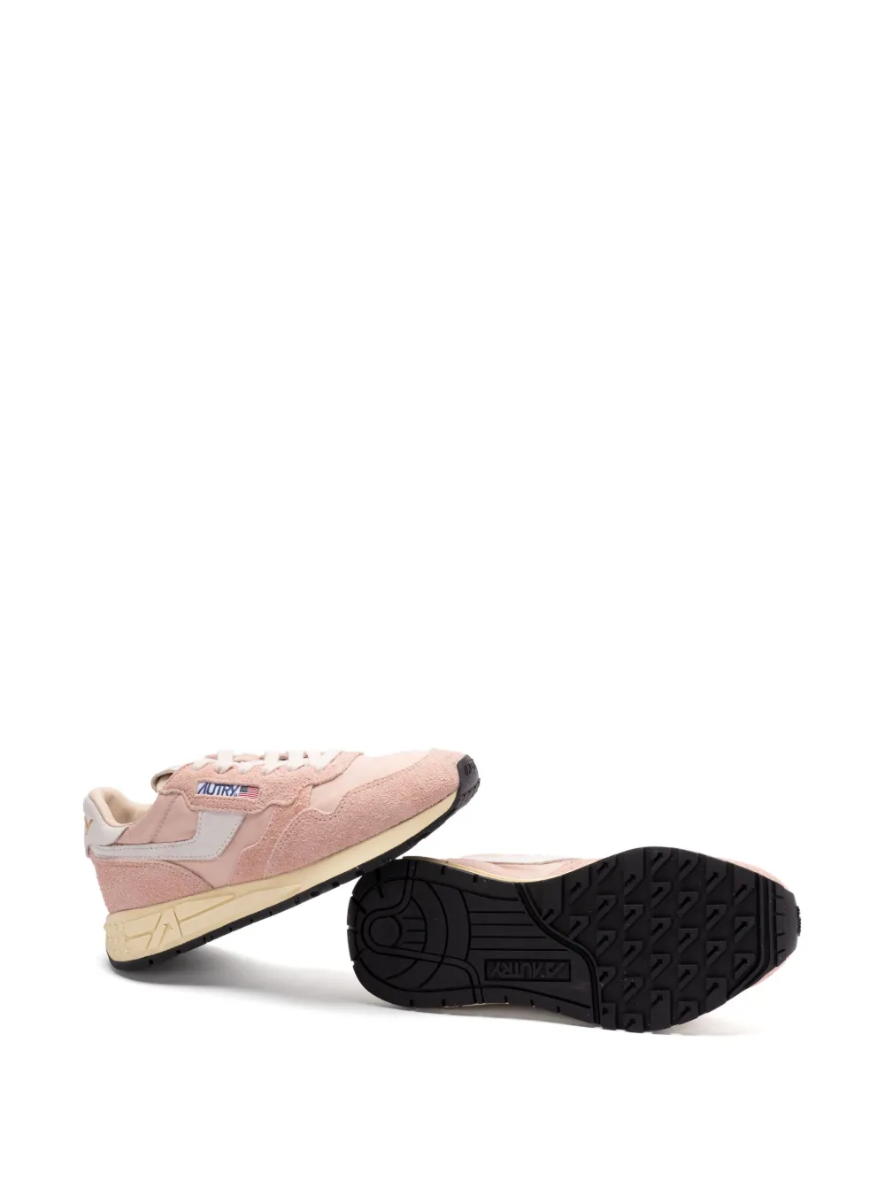 Autry logo-print trainers Pink