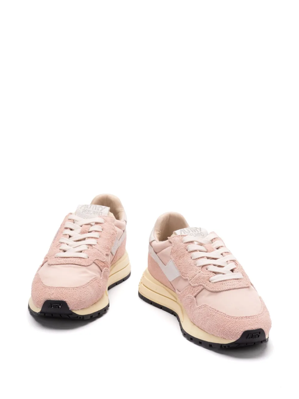 Autry logo-print trainers Pink