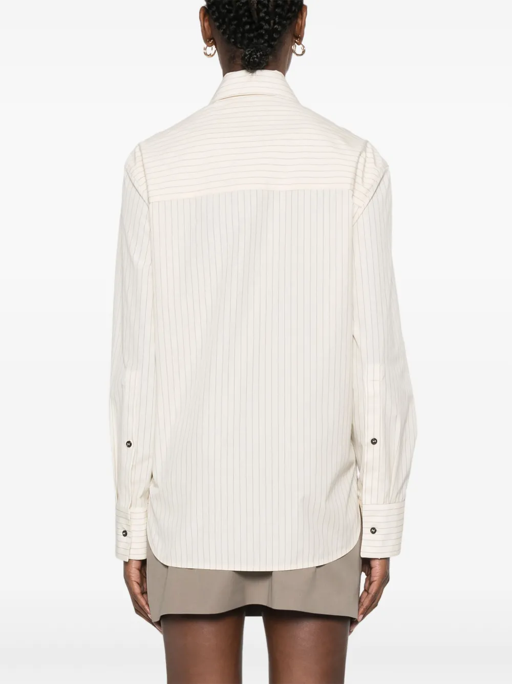 LOULOU STUDIO STRIPED SHIRT