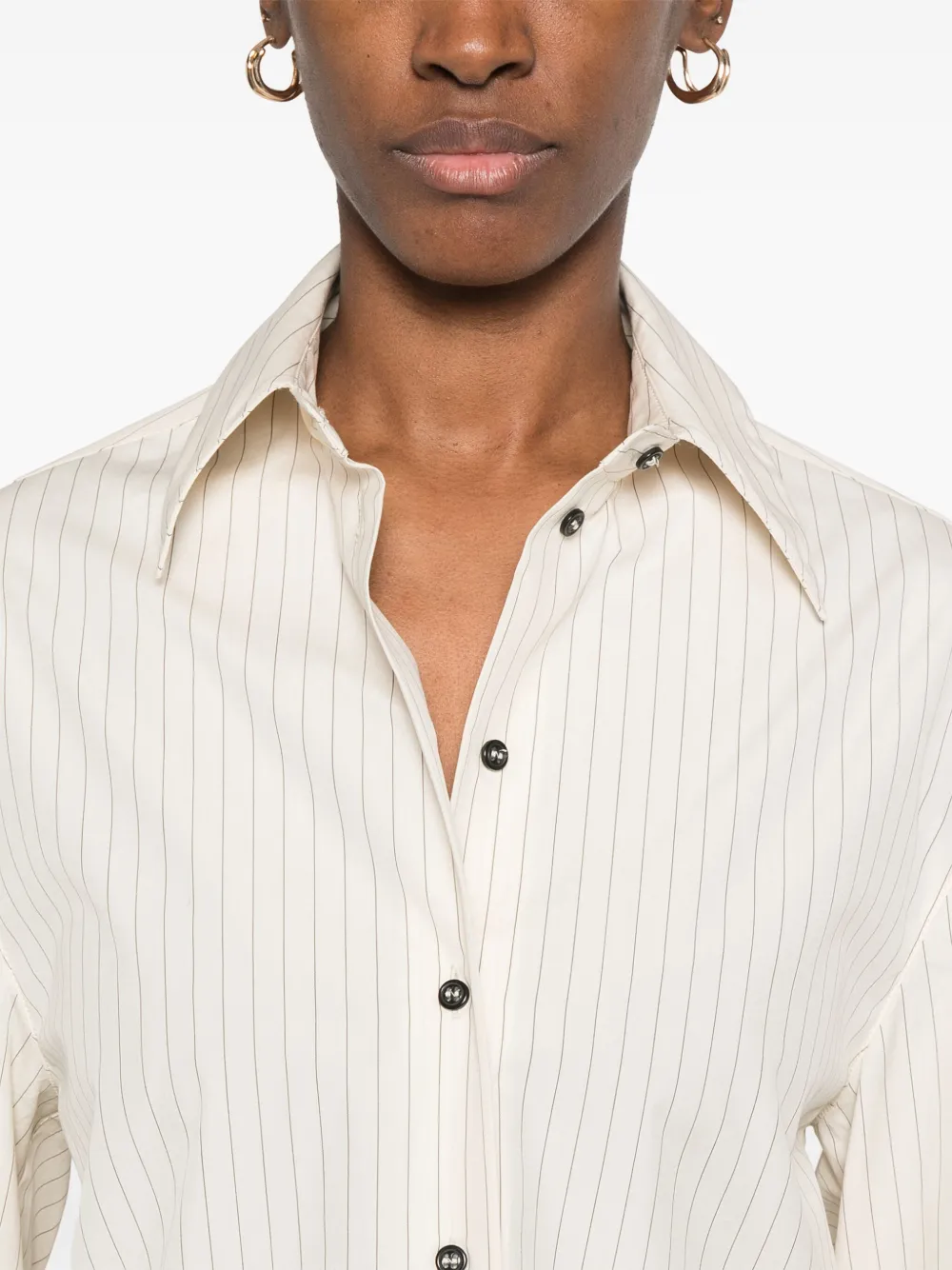 LOULOU STUDIO STRIPED SHIRT