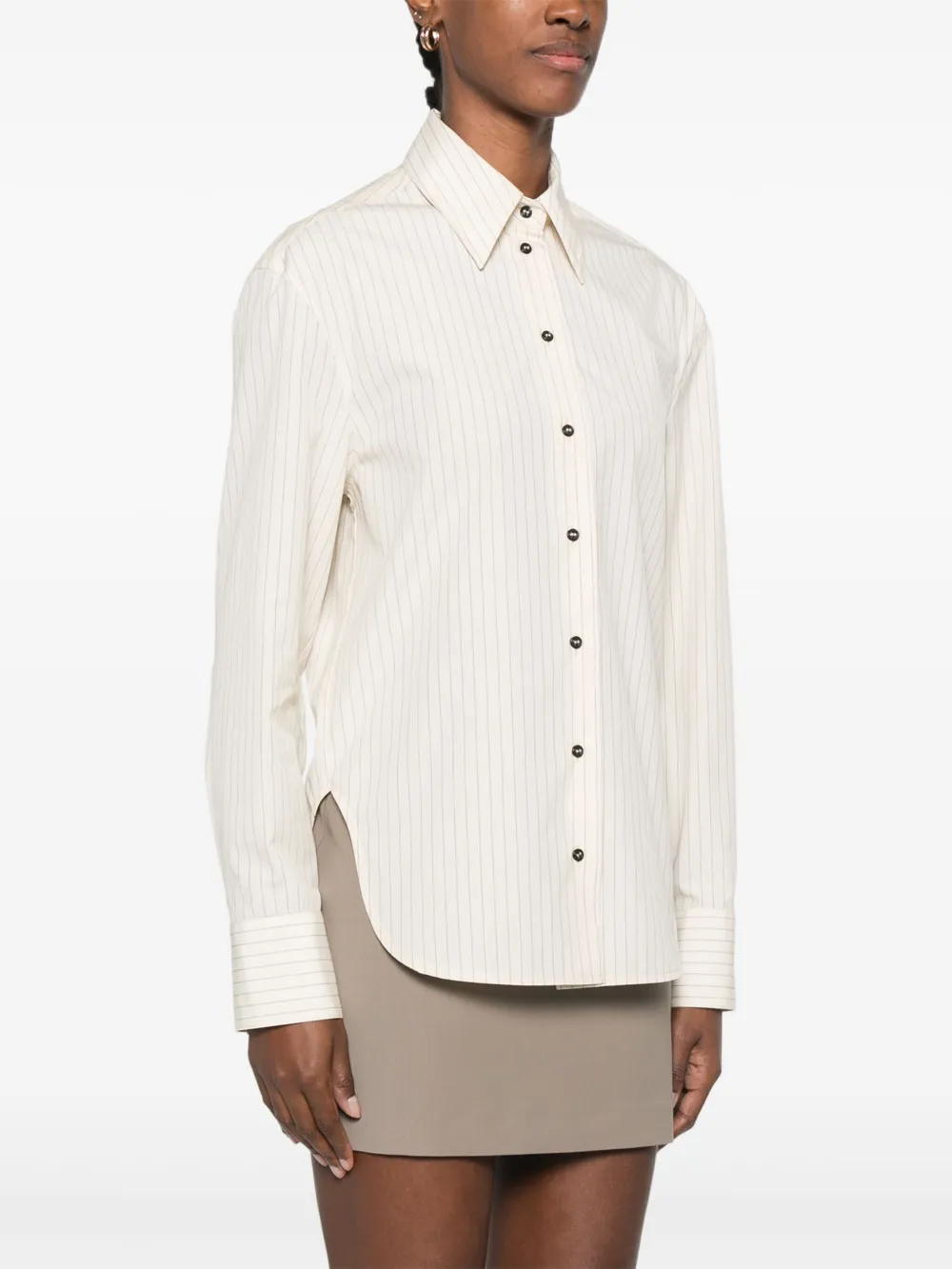 LOULOU STUDIO STRIPED SHIRT