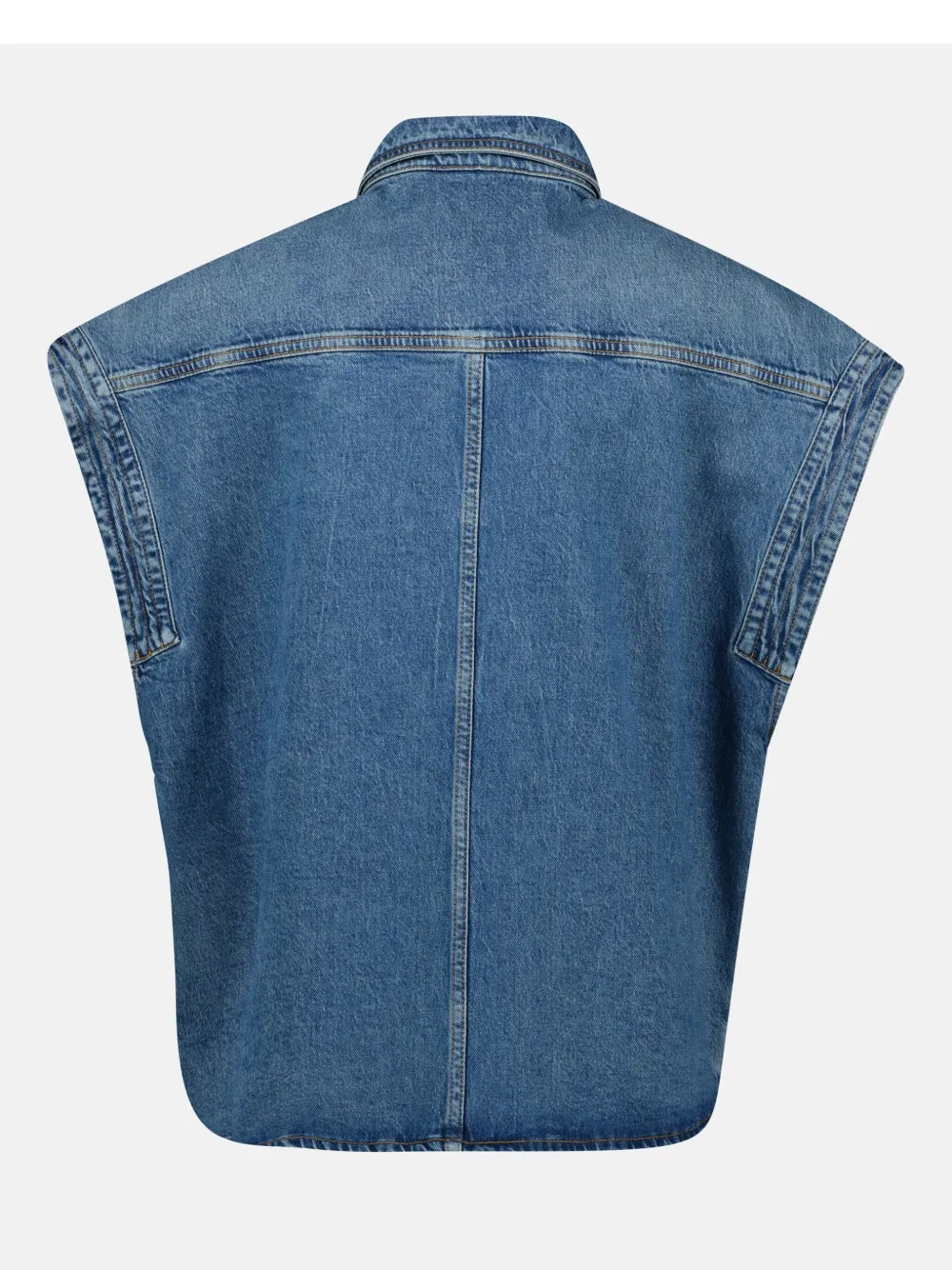 IRO denim gilet - Blauw