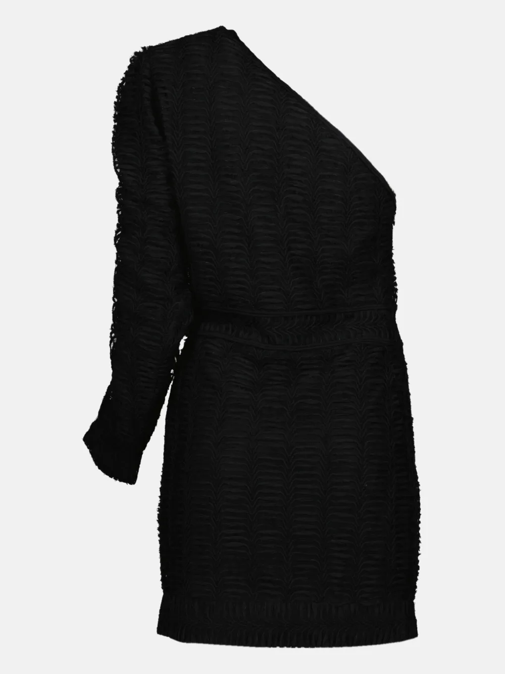 IRO asymmetric dress - Zwart