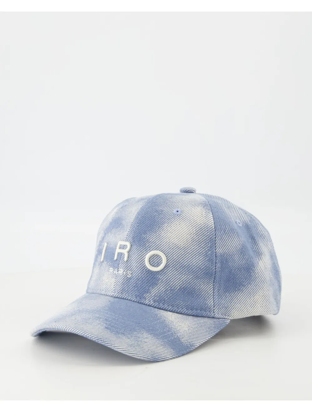 IRO Katoenen pet met logo Blauw