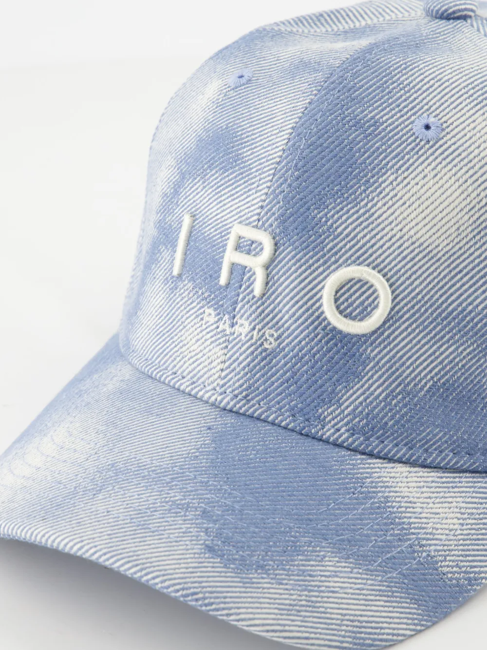 IRO Katoenen pet met logo Blauw