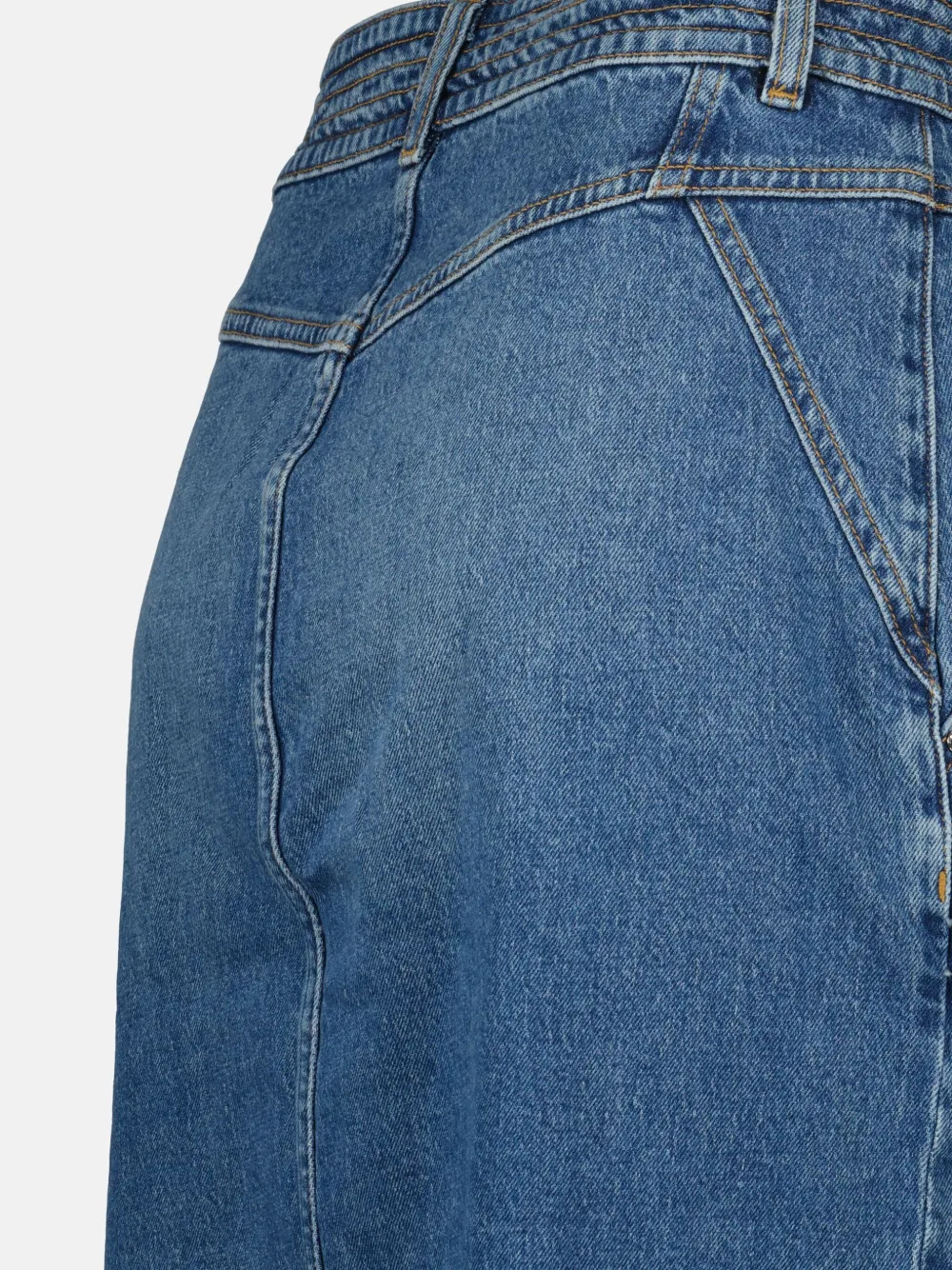 IRO Midi-spijkerrok Blauw