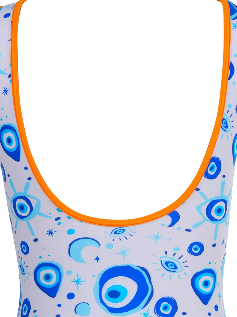 Nessi Byrd Kids Badpak met print Wit