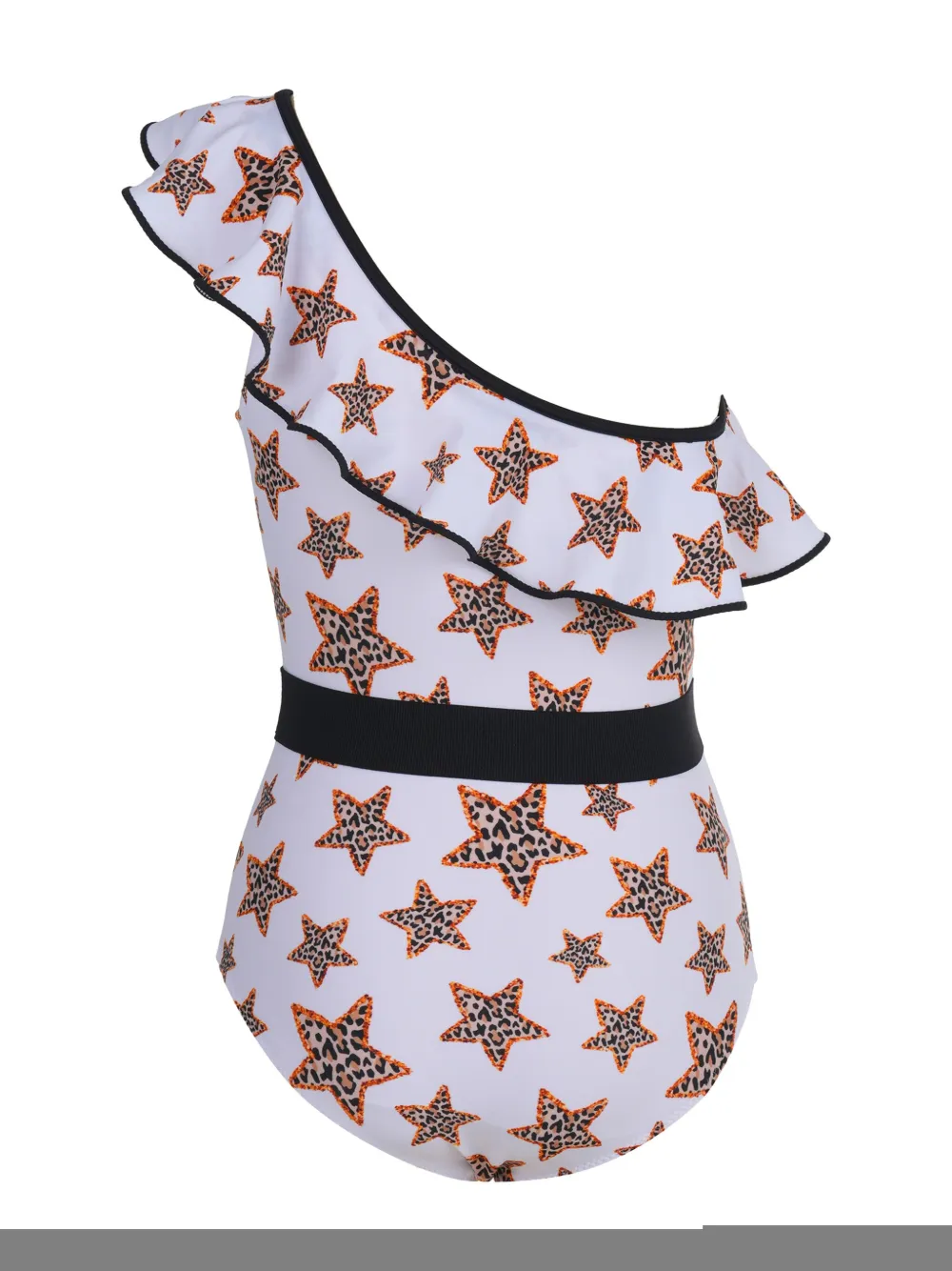 Nessi Byrd Kids star-print swimsuit - Wit