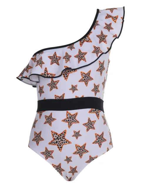 Nessi Byrd Kids star-print swimsuit