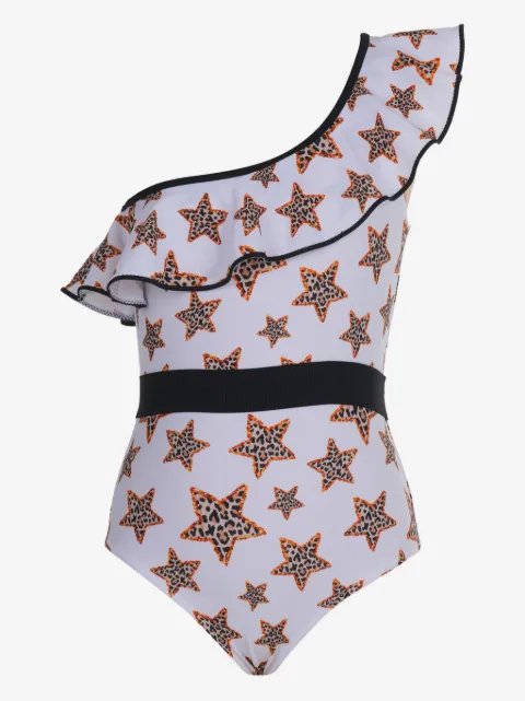 Nessi Byrd Kids star-print swimsuit