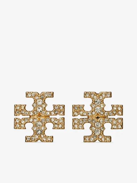 Tory Burch boucles d’oreilles Icon pavées
