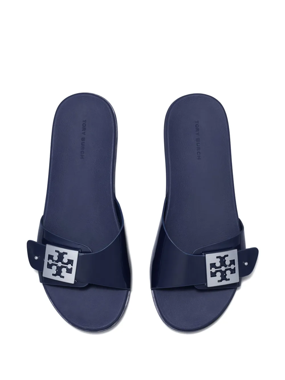 Tory Burch buckle slide Blue