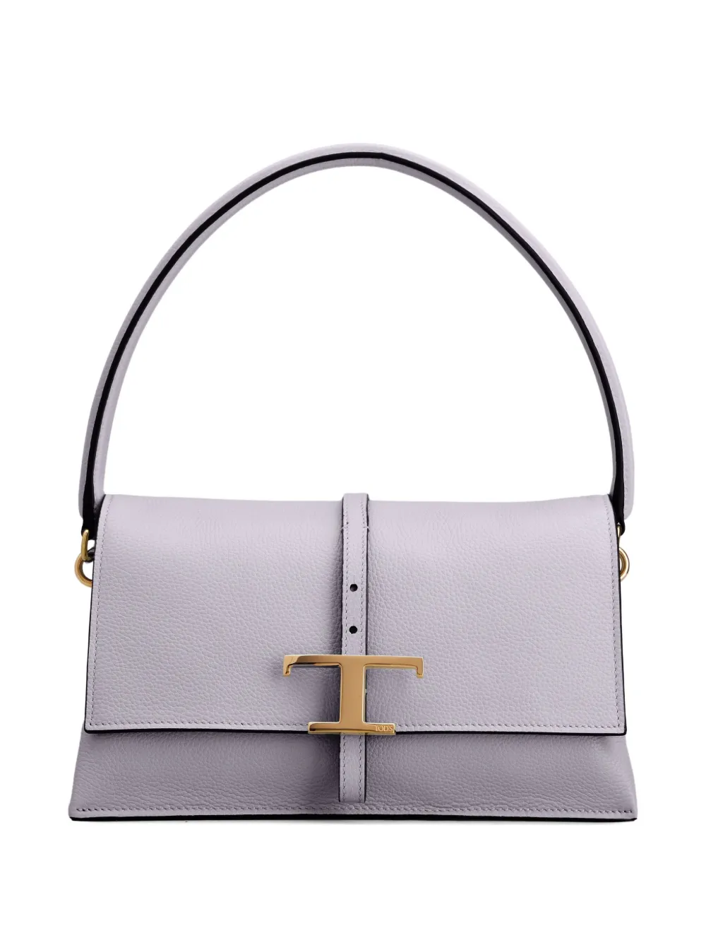 Tod's T Timeless Flap Shoulder Bag In Purple