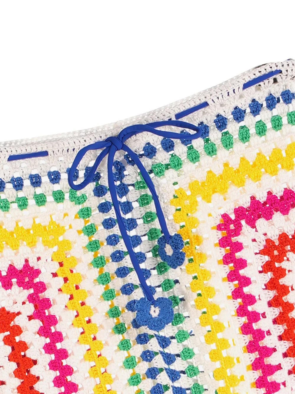  Nessi Byrd Kids Minijupe En Crochet - Bleu 