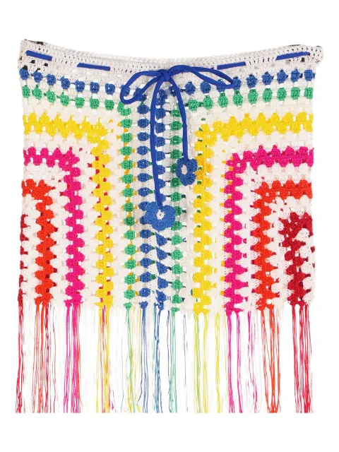 Nessi Byrd Kids crochet-knit skirt